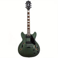 GROTE Semi-Hollow Body Electric Guitar with a Matte End And P90 Pickups