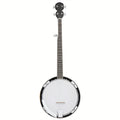 Full Size 5 String Right Handed Banjos Set with Closed Solid Sapele Back & Premium Mahogany Neck And Premium Additions