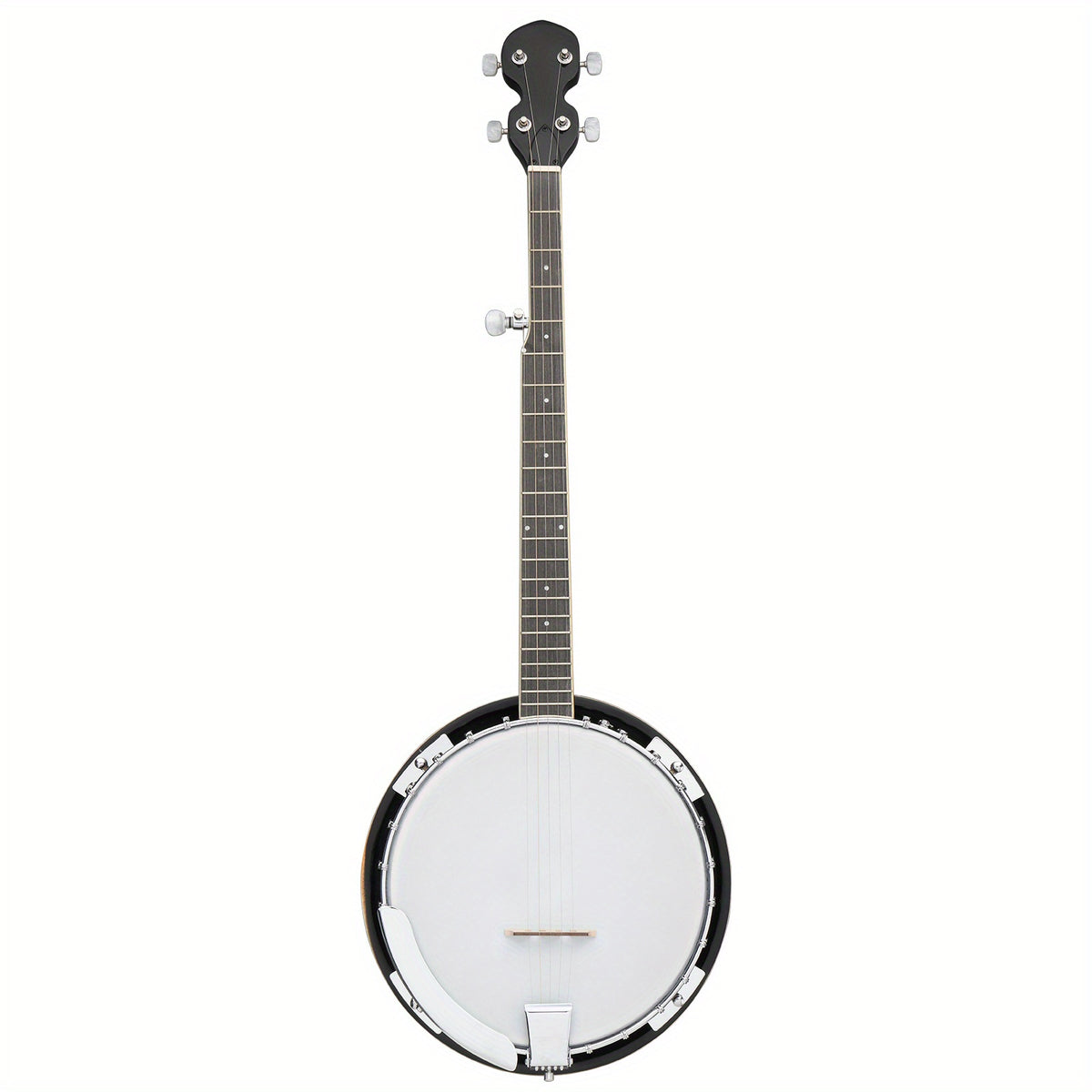 Full Size 5 String Right Handed Banjos Set with Closed Solid Sapele Back & Premium Mahogany Neck And Premium Additions