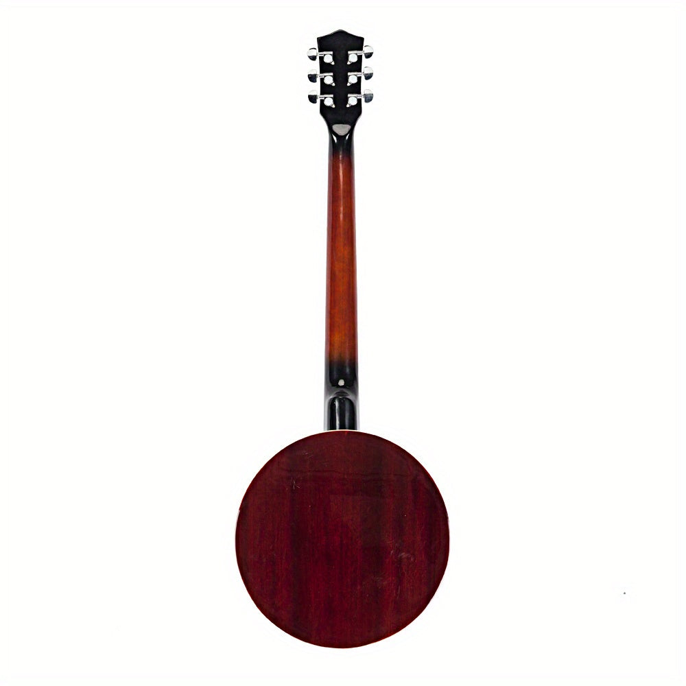 Grade Exquisite Professional Sapelli Notopleura Wood Alloy 6-string Banjo