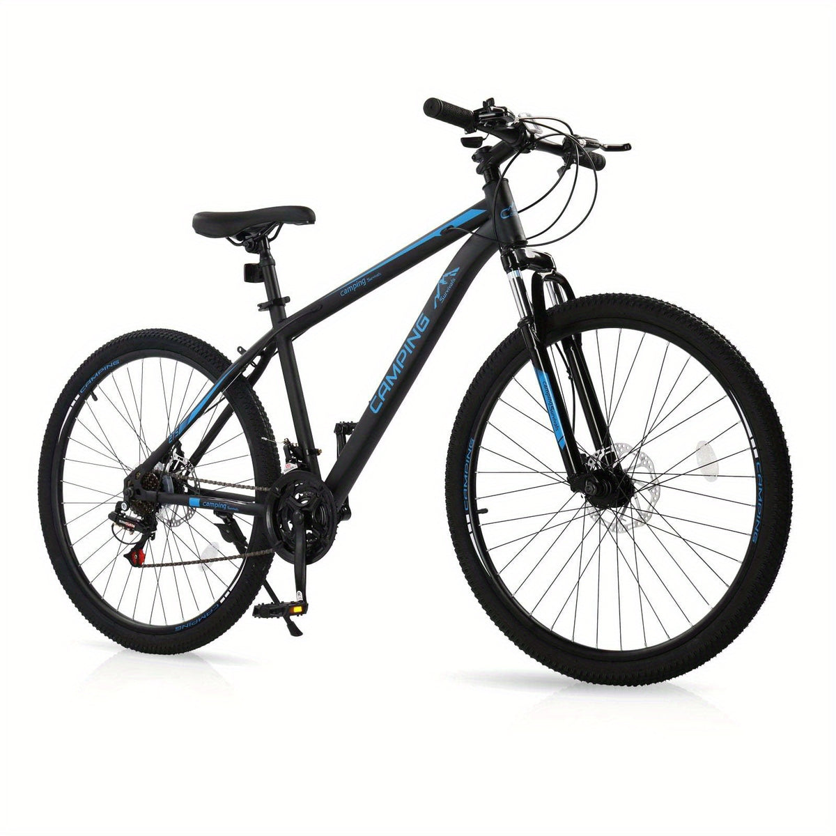 27.5in Mountain Bike 21 Speed for Adult with Disc Brakes & Suspension