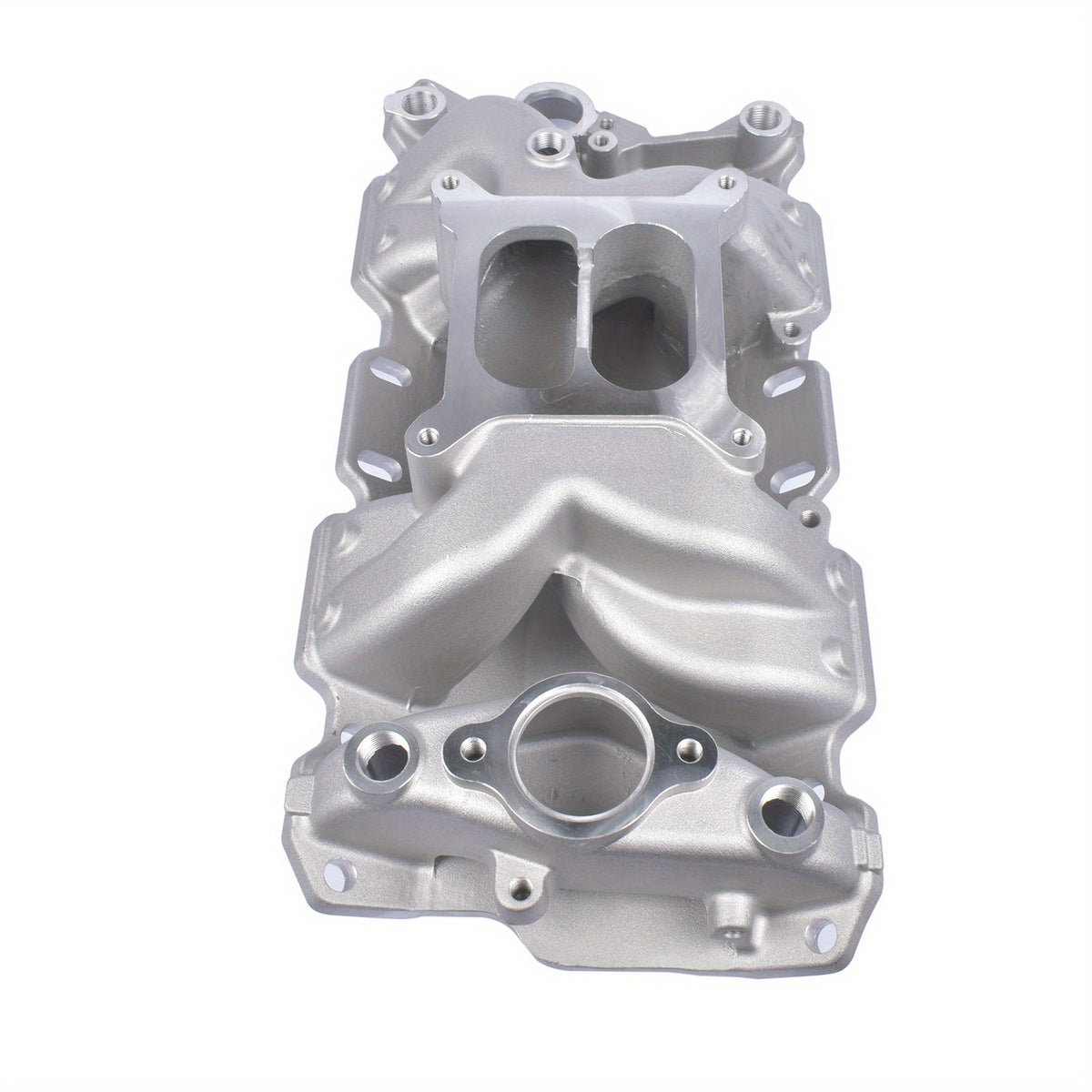NEWZQ Dual Plane Air Gap Intake Manifold for Chevy for Small Block V8 4. 101.44oz 4. 1.06gal 4. 1.59gal 52026 7501