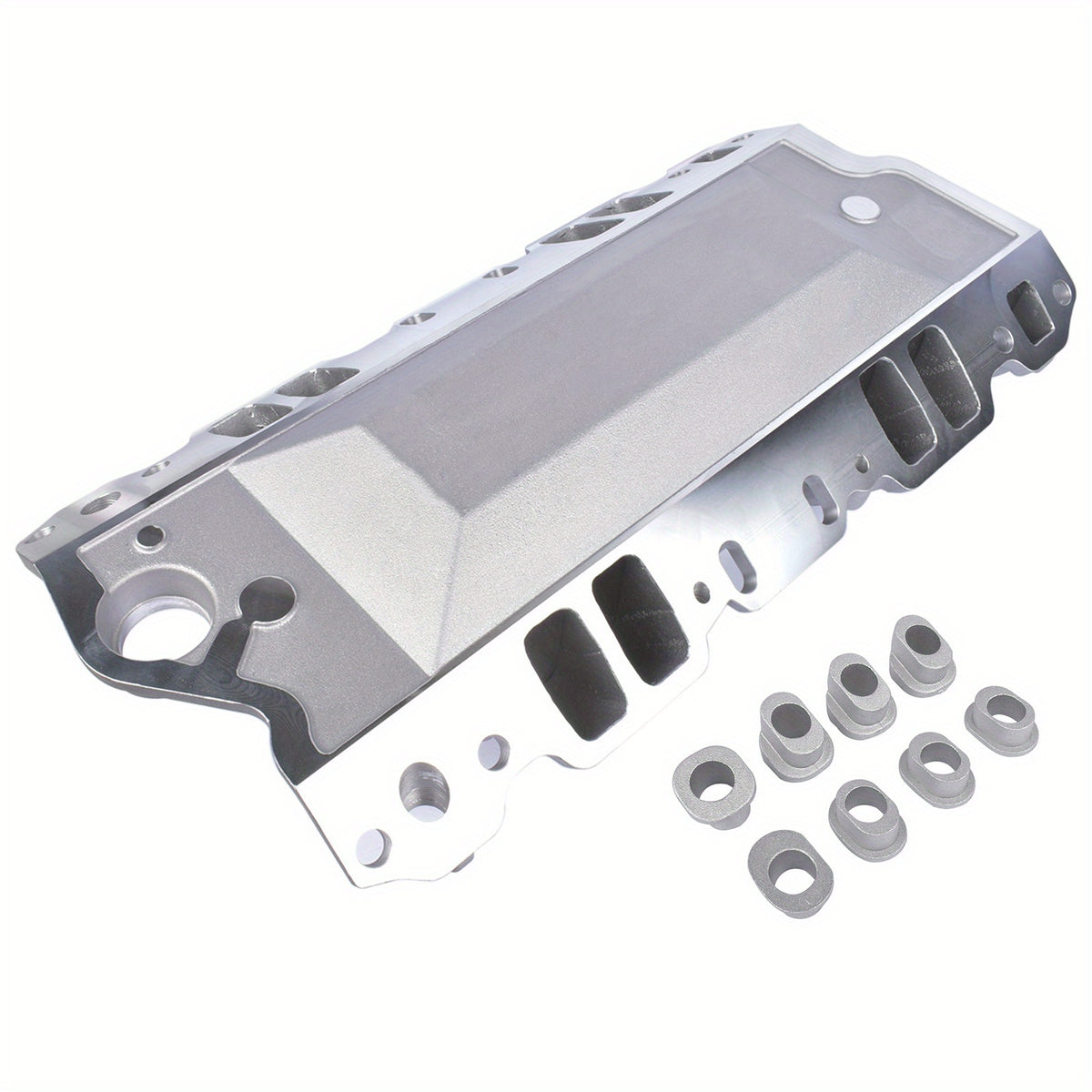 NEWZQ Dual Plane Air Gap Intake Manifold for Chevy for Small Block V8 4. 101.44oz 4. 1.06gal 4. 1.59gal 52026 7501