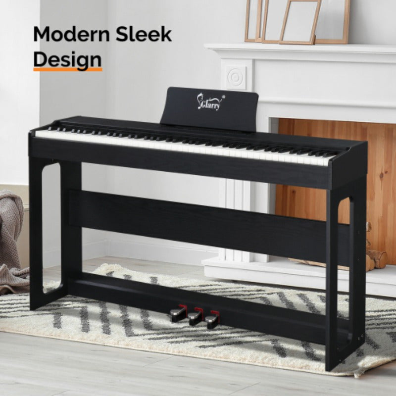 Elevate Your Playing with 88 Keys Digital Piano - Full Weighted Keys, 20 Demo Songs - Comes with Stand, Pedals And Accessories