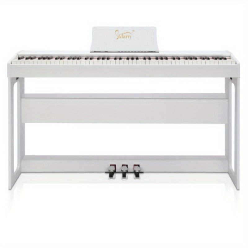 Elevate Your Playing with 88 Keys Digital Piano - Full Weighted Keys, 20 Demo Songs - Comes with Stand, Pedals And Accessories