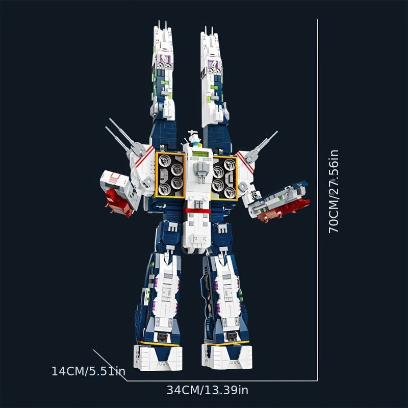 4682pcs robot Building Blocks Toy Set Large Quantity Splicing Small Particle Splicing/ Christmas Birthday present Highly difficult Home Decor