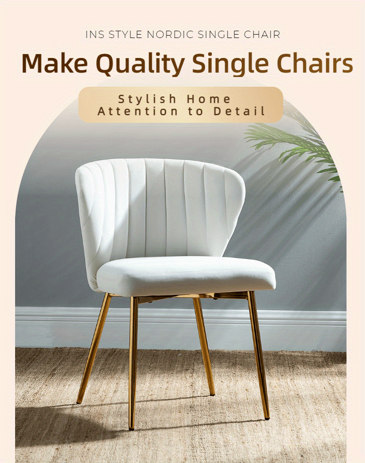 Modern Wingback Accent Chair with Wood Legs & Removable Cushion, Stadium Seats for Sports Fields, Sport Event, Comfy Upholstered Armchair with Nailhead Trim, Floral Pattern Sofa Chair for Bedroom Living Room, Floral