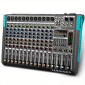 Professional 12 Channel USB Mixer with 256 Reverb Effects And 48V Phantom Power Supply Supporting Wireless Connection on Mobile Phones - Leading The Music Trend!