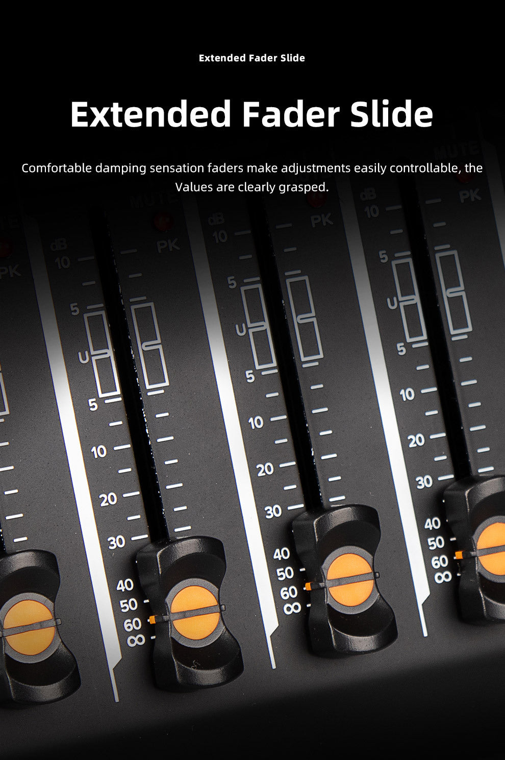 Professional 12 Channel USB Mixer with 256 Reverb Effects And 48V Phantom Power Supply Supporting Wireless Connection on Mobile Phones - Leading The Music Trend!