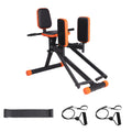Hip Abduction Trainer for Home Glute and Thigh Workouts with Two Pull Ropes and 2 Adjustable Resistance Levels
