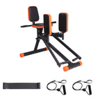 Hip Abduction Trainer for Home Glute and Thigh Workouts with Two Pull Ropes and 2 Adjustable Resistance Levels