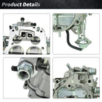 Carburetor: 4BBL, 750CFM, Vacuum Secondary, 4MV, for 1904R Rochester Quadrajet, 1980-89 – with Cleaning Brush