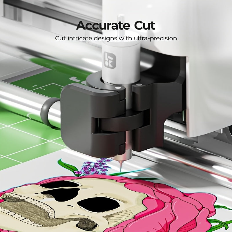 HTVRONT Loklik 2 Cutting Machine for Paper Craft, Embossing - 5X Force Cuts 100+ Materials, AI Drawing Function, Create Handmade Cards And 3D Wall Art