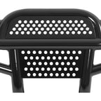 Heavy Duty Powder Coat Steel Brush Guard, Compatible with 2018-UP Club Car Tempo RHOX BMF Golf Cart, Front Bumper Guard