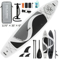 11'6'' Inflatable Paddle Board With Premium SUP Board Accessories, Paddle Board With Anti-Slip EVA Deck For Youth&Adults Of All Skill Levels, SUP Board With Seat For Yoga, Fishing, Surf