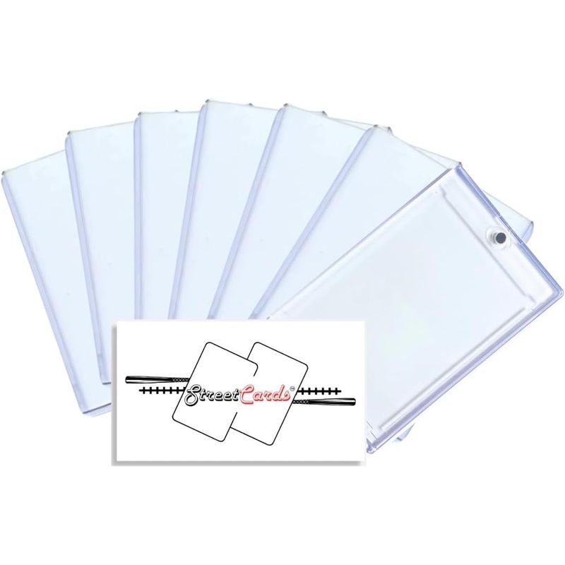 2025 Panini Donruss Optic Football Cello Box with 144 Total Trading Cards + 6 Toploaders + Magnetic Holder
