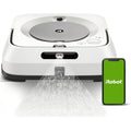iRobot Braava Jet M6 (6110) Ultimate Robot Mop- Wi-Fi Connected, Precision Jet Spray, Smart Mapping, Works with Alexa, Ideal for Multiple Rooms, Recharges and Resumes, White