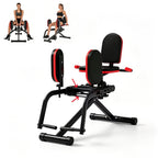 2-In-1 Glute Machine - Hip Abduction & Adduction Exercise Equipment - 3 Resistance Levels For Glute Strengthening, For Home Use, Upper Back Exerciser, Adjustable Glute Trainer, Thigh Workout Equipment For Hip Sculpting & Butt Lifting