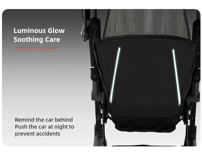 gb POCKIT 3H Ultra-Light Foldable Stroller | 13.01LB Portable Baby Pushchair with All-Terrain Wheels, One-Touch Fold/Brake, Storage Basket, Sunshade Canopy & Baby Handle, Gift Box Packaging, For Halloween, Thanksgiving, Christmas