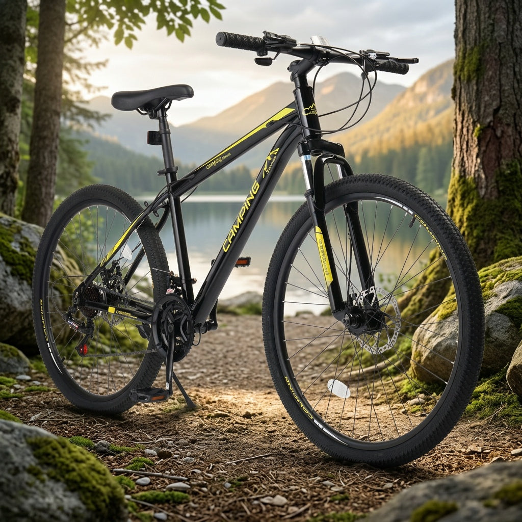 27.5in Mountain Bike 21 Speed for Adult with Disc Brakes & Suspension