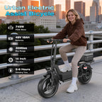 749W Powerful Motor Electric Scooter, 48V 18Ah Large Battery, 35 Miles Long Range, Detachable Rear Storage Box, Perfect for Commute Travel Shopping Campus
