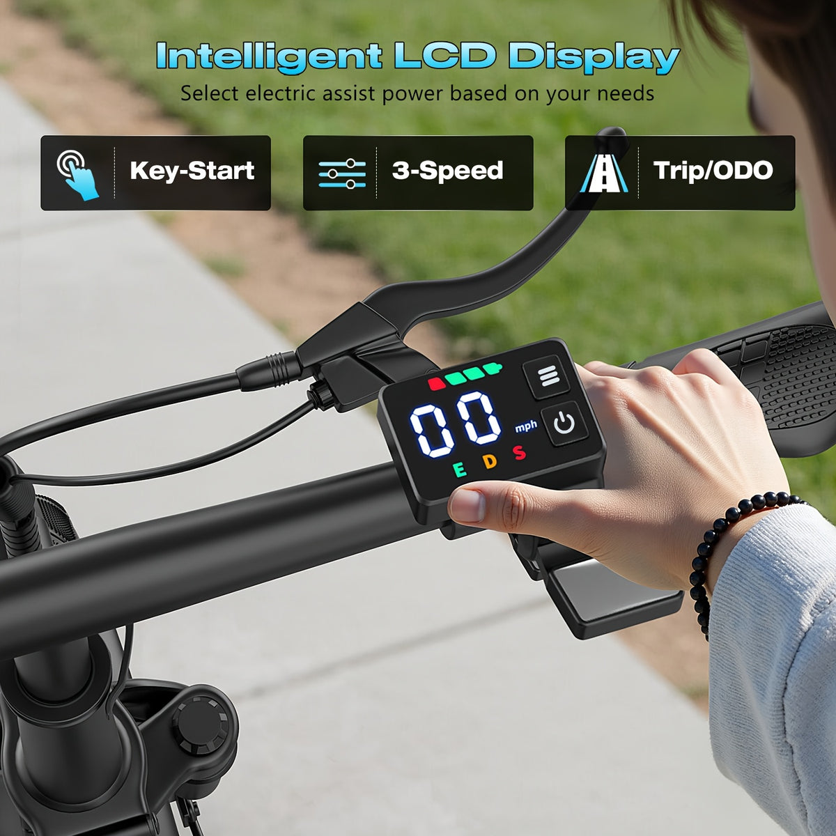 749W Peak Power, 48V 15AH Electric Scooter for Adults, with Seat and Basket, Speed up to 19.9MPH, 35-mile Range, Equipped with 14-inch Tires - the Ideal Companion for Your Commuting and Shopping Needs!