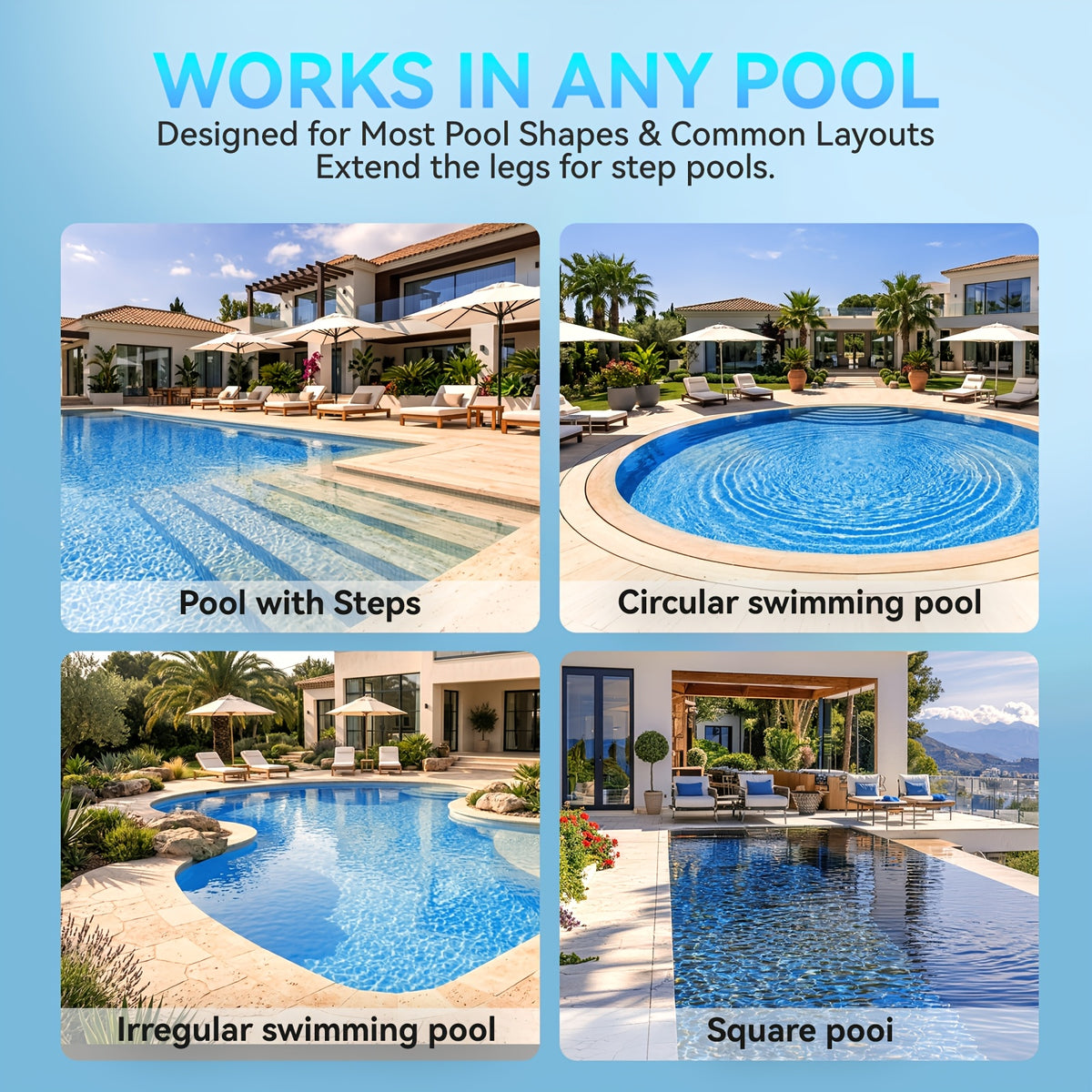 Solar Powered Pool Skimmer Robot 24/7 Continuous Working APP Control Intelligent Obstacle Avoidance Floating Surface Cleaner for Above Ground And Inground Pools