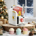 [2-In-1 Ice Cream Maker] BAOTREE 2-In-1 Ice Cream Maker Slushie Machine for Home, 88Oz Frozen Drink Maker with Rapid-Freezing Technology No Ice Needed, Self-Cleaning Soft Serve Machine with 5 Presets for Milkshake Margarita Frappes