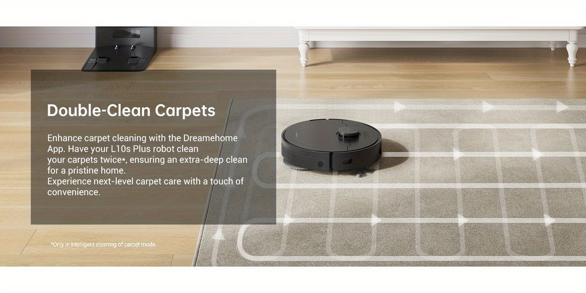Refurbished DREAME L20 Ultra Robot Vacuum And Mop With Mop-Extend, Auto Mop Removal & Raising, Washing And Drying, 7000Pa Suction, Self-Emptying, Self-Refilling, AI Obstacle Avoidance