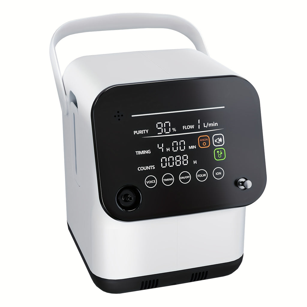 [Remote Control] VARON Smart Oxygen Concentrator With Car Use | Real-Time Oxgen Purity Monitoring | Voice Alerts & Remote Control