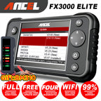 ANCEL FX3000 Elite+Gift: BM310 (BM310 Without Wireless Functionality) OBD2 Scanner Diagnostic Tool, Check Engine Transmission ABS SRS Car Scanner, Diagnostic Scan Tool with SRS Airbag Code Reader, Car Diagnostic Scanner for Cars
