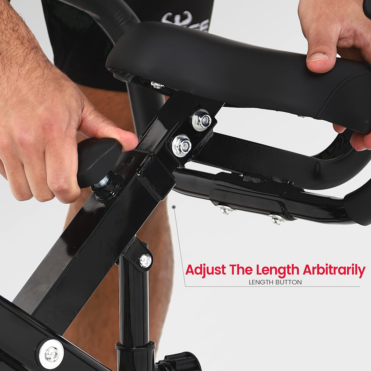 RELIFE Exercise Bike, Magnetic Indoor Cycling Bike, Ultra-Quiet Resistance, Tablet Mount & Ergonomic Seat Cushion, Home Gym Stationary Cycle for Cardio for All User, Indoor Bike/Brake Pad Stationary Bike, for Family, with Comfortable Saddle