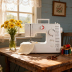 Sewing Machine -59 Needle Pedal Sewing Machine, 705 Multifunctional Home Sewing Machine, Two Options for Double Needle Sewing Mode And Single Needle Sewing Mode, Capable Of Sewing Up to 6 Layers Of Fabric, Meeting DIY Sewing Needs