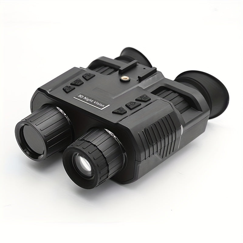 Tactical 3D Night Vision Binoculars HD Helmet Night Vision Goggles 8X Digital Magnification 1080P 3M Sensor 7-Level Adjustment 3W 850Nm IR Light Range 300M/985Ft for Hunting Surveillance Camping Caving Night Fishing Boating Wildlife Viewing