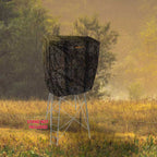 Muddy Steel 7 Foot Tall Quad Pod Hunting Blind Cover w/ 4 Zippered Windows, Camouflage (Stand Not Included)