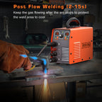 FEIFANKE 50A Plasma Cutter, 110V/220V, Non-Touch Pilot Arc, Non-High Frequency Blow-Back Start, 20mm Max Cut, Air Sensor, Digital Display, PT/2T/4T, Overheat Protection for Automotive Repair, Metal Fabrication, DIY