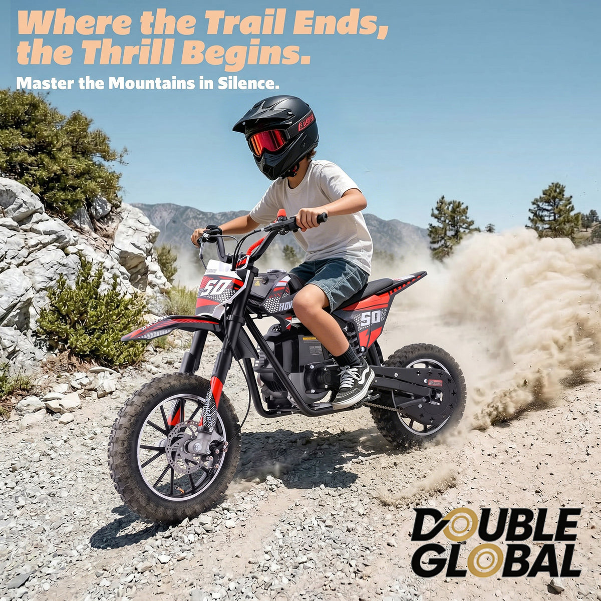 New gasoline mini off-road vehicle DB008, 49 CC four stroke off-road vehicle, rear shock absorber, metal frame, disc brake, maximum load of 165Lbs, maximum 25Mph, no need for mixed oil, random water cup included