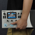 M-VAVE MK-300 -in- Electric Guitar & Bass Multi-Effects Processor with Drum Machine Backing Loop, Emulated Amplifier Suitable for Studios, Performances, Recording Gear, Looping Effects Unit