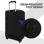3-Piece Softside Luggage Set 20/26/30in Waterproof Travel Suitcase with 2 Wheels & Telescopic Handle, Durable Trolley Bag for Vacation & Adventure