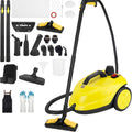 Steam Cleaner, Powerful Multipurpose Handheld Steam Mop for Home Use, 21 Attachments, Heavy Duty Steamer for Carpets, Floors, Cars, Tiles, Crack Cleaning, Turquoise