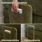 Boneless Sofa Bed, Modern Cloud Couch Folding Sofa Bed, Modular Sofa In A Box Compressed Memory Foam Sofa with Washable Sofa Cover for Living Room, Bedroom, Apartment