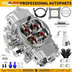 Carb Fuel for Holley Quick BR-67199: 650CFM, Race Carburetor Double Pumper Replace, with Cleaning Brush