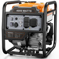 4000W Portable Inverter Generator, Low Noise Technology, 30A RV Outlet, Suitable for Home Emergencies, Emergency Use, and Camping, Can Handle Extreme Snowstorms and Hurricanes, Complies with EPA Standards