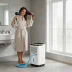 [Large Dehumidifier] Gunji 80pint/50pint/35pint/30pint, Large Dehumidifier for 3000/4500 Sq. Ft. Dehumidifier, 24H Residential Dehumidifier with Hose, Dehumidify/Dry/Air Delivery Mode, Humidity Display, Timer, Drain Hose