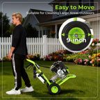 4400PSI Gas Pressure Washer 5.0GPM Gas Power Washer 212CC Gas Powered Washing Machine Commercial High Pressure Washer with 25ft Hose&5 Nozzles for Patio Garden Yard Vehicle, EPA/CARB/ETL
