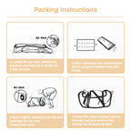PAKICETUS Inflatable SUV Tailgate Tent with Air Pump for Quick Setup, 4-6 Person Model, Breathable Mesh for Smooth Ventilation, Windproof Oxford Fabric Inflatable Shelter, Suitable for Summer Glamping and Car Camping