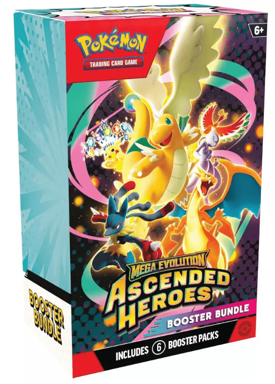 Pokemon TCG: Mega Evolution Ascended Heroes Booster Bundle (2 Pack)