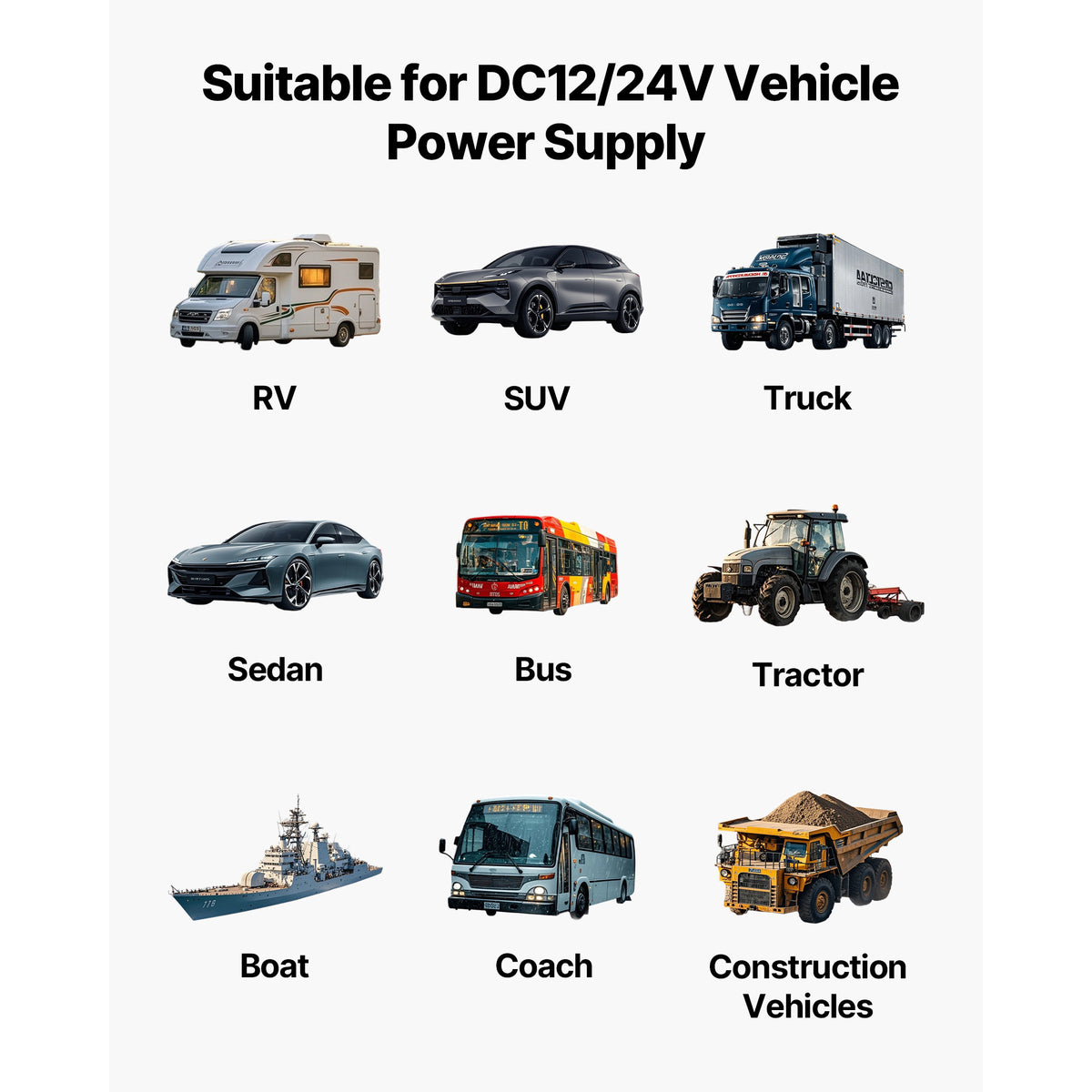 VEVOR Diesel Heater Portable Diesel Air Heater 8KW DC 12V/24V All in One 1.3 Gal