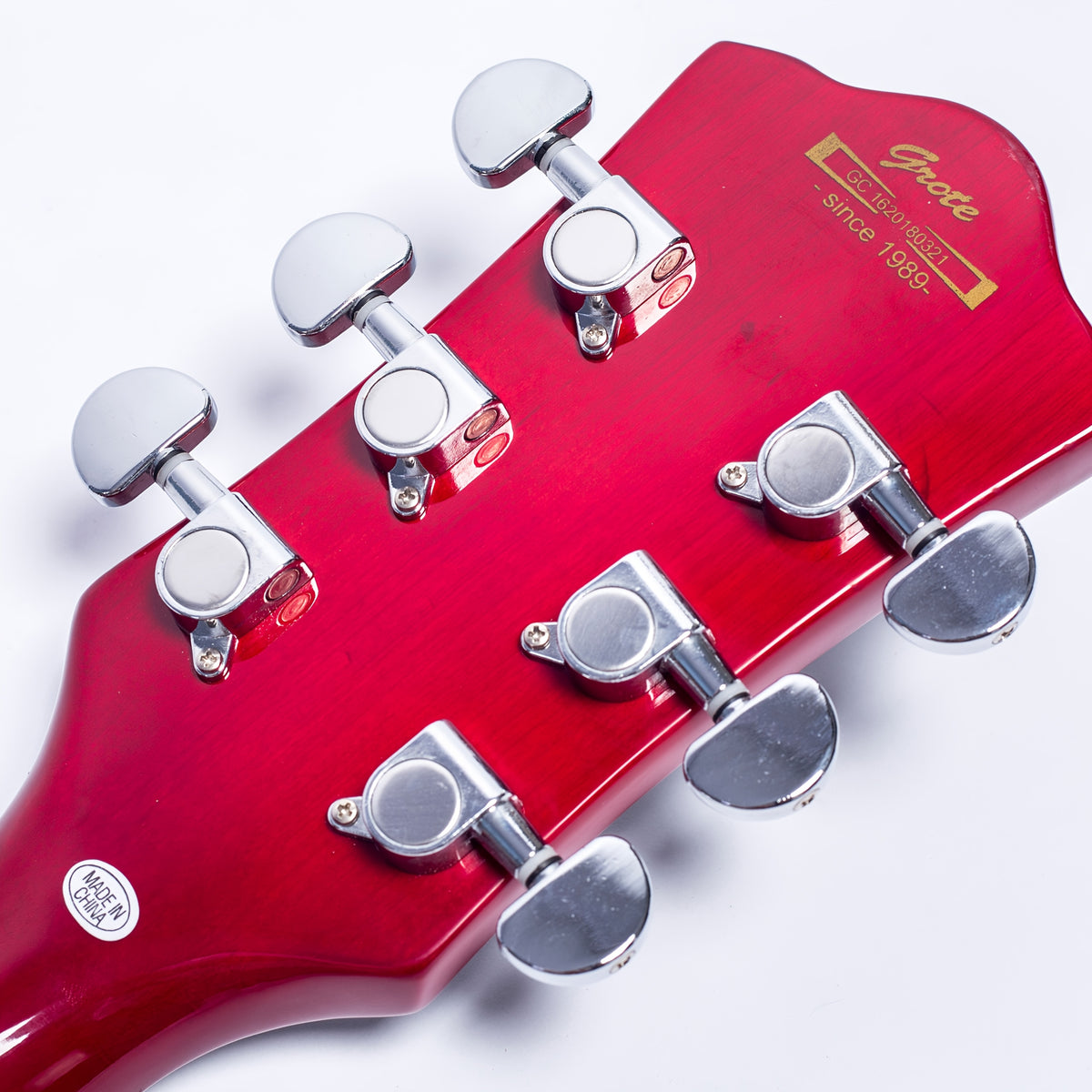 [Jazz Electric Guitar] GROTE Jazz Electric Guitar Hollow Body Chrome Hardware P90 Pickup