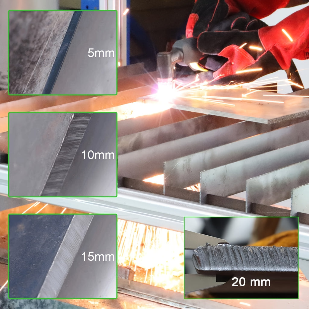 FLARING FC650D Plasma Cutter, 65A Dual-Voltage Machine for Metalwork in the Shop or at the Jobsite